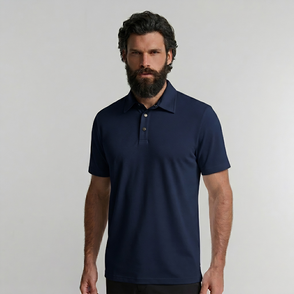 Minotech Knitterfreies Poloshirt