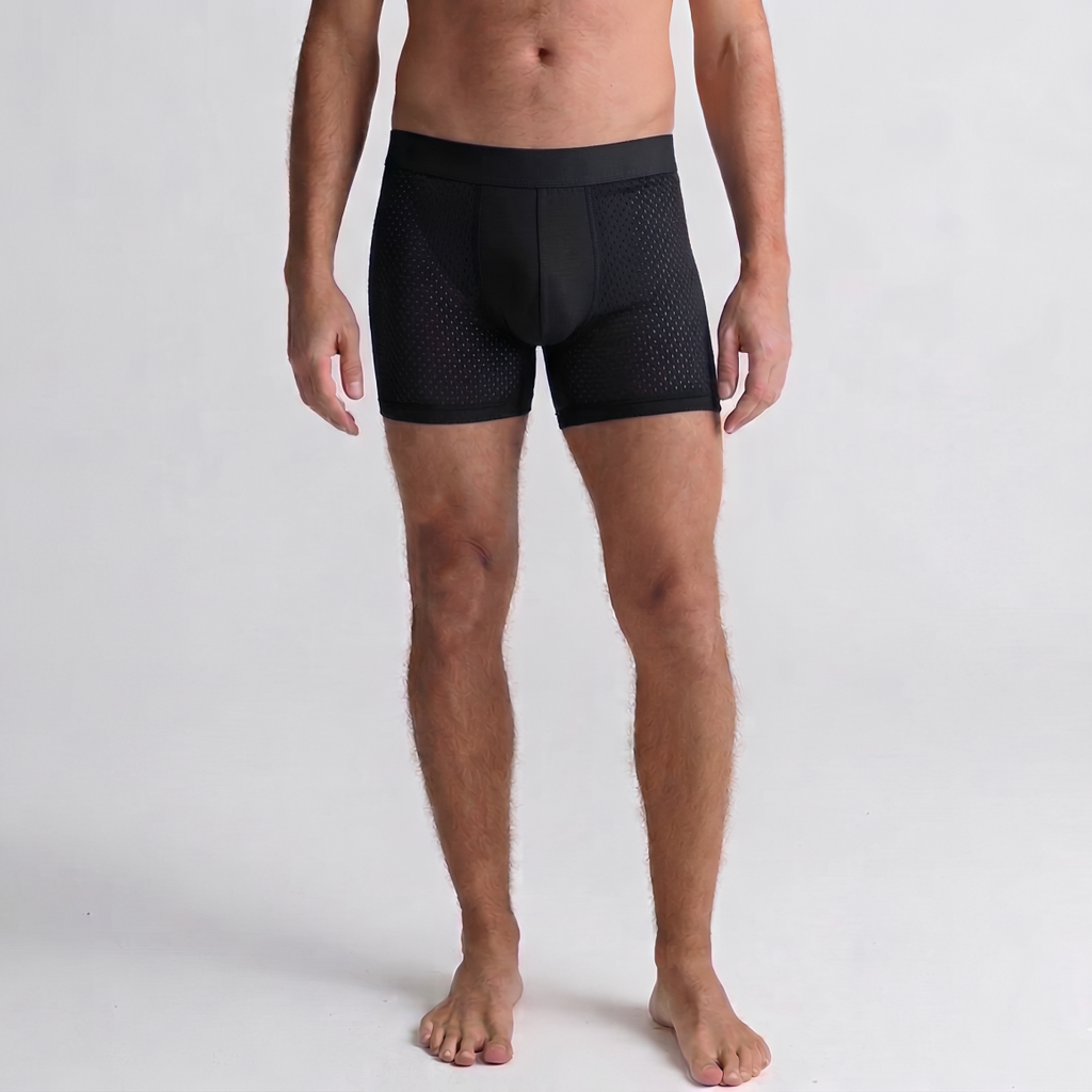 Minotech Atmungsaktive Bambus-Boxershorts