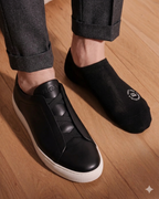 Men’s Invisible Anti-Odor Socks – Breathable Cotton No Show 6-Pack
