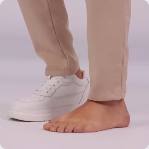 Minotech Invisible Lift White Trainers