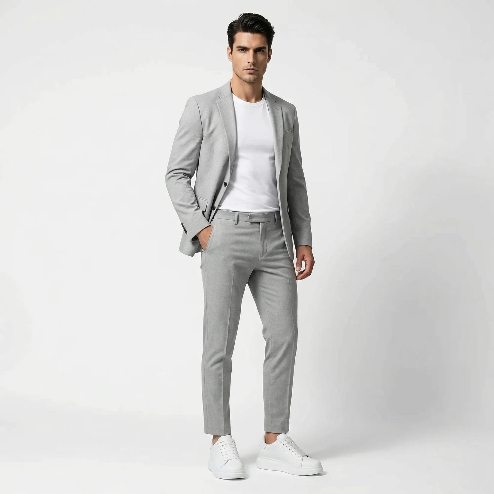 Minotech Invisible Lift White Trainers
