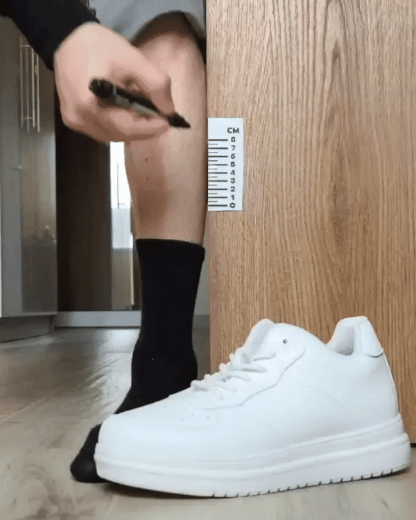 Minotech Invisible Lift White Trainers